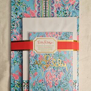 Lilly Pulitzer Notebook and Notepad Set